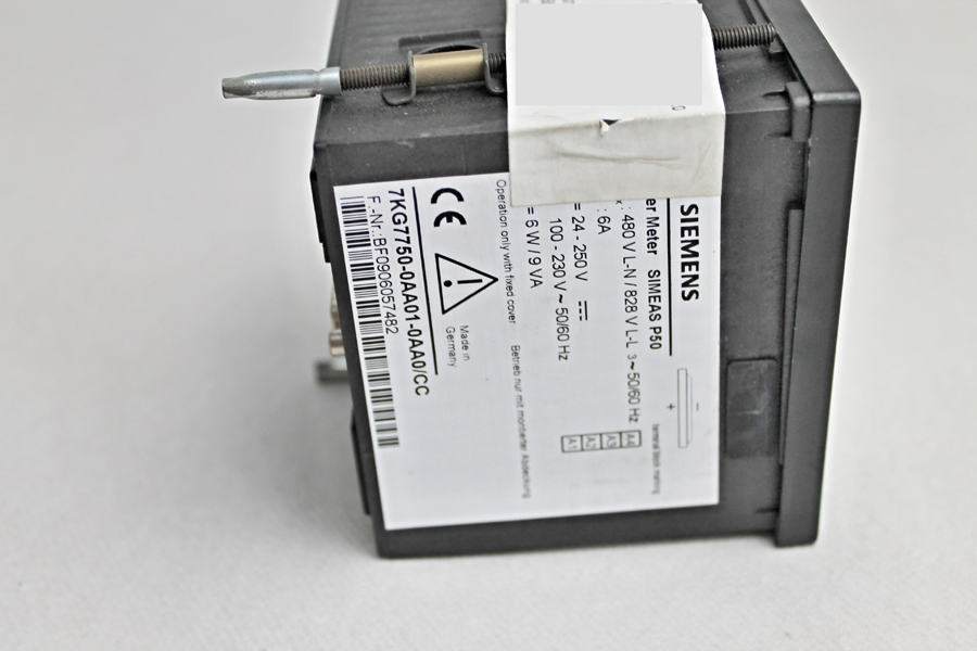 Siemens 7KG7750-0AA01-0AA0 /CC SIMEAS P50 -used- – DIMEX Dimetros Hamburg